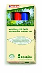 Edding 22
permanent marker
set met 4 kleuren